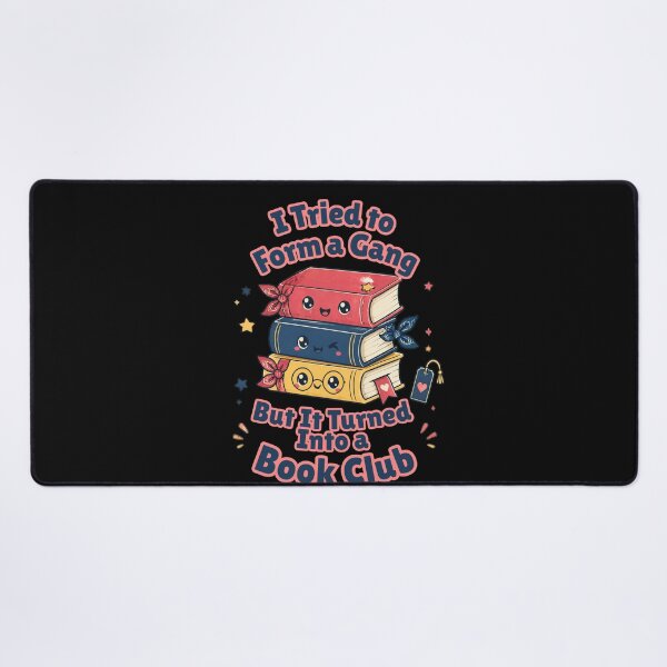 Item preview, I Tried to Form A Gang But It Turned Into A Book Club designed and sold by VisualPantry.