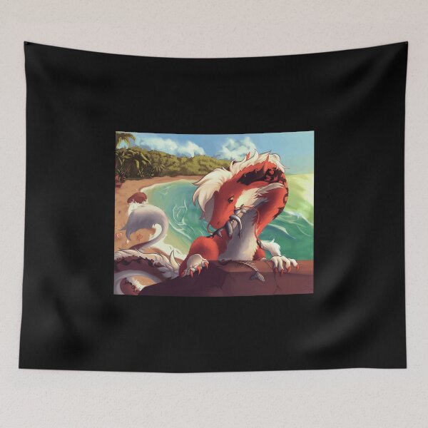 Item preview, Fantasy Dragon at the Beach designed and sold by Fibi-studio.