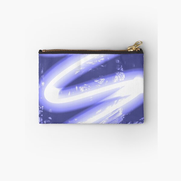 Item preview, Abstract Purple Neon Zigzag Wave designed and sold by ZorianArt.