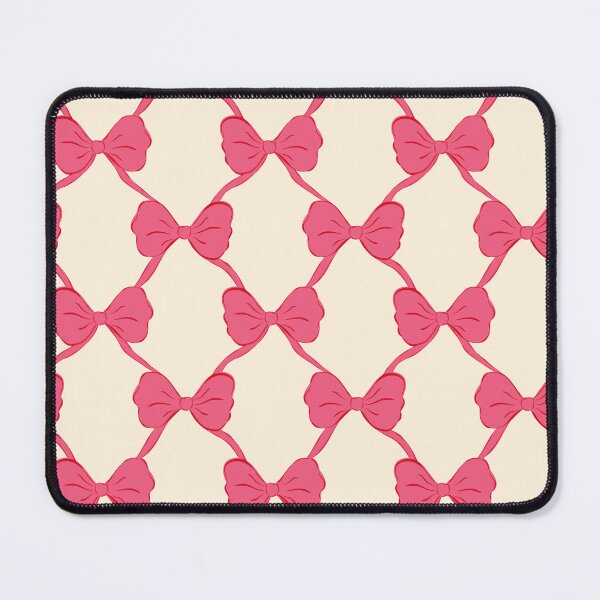 Item preview, Bright pink bow with ribbon in trellis style designed and sold by SJAPhoto.