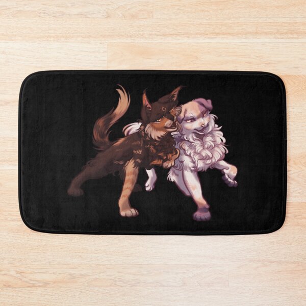 Item preview, Dynamic Dog Duo Illustration designed and sold by Fibi-studio.