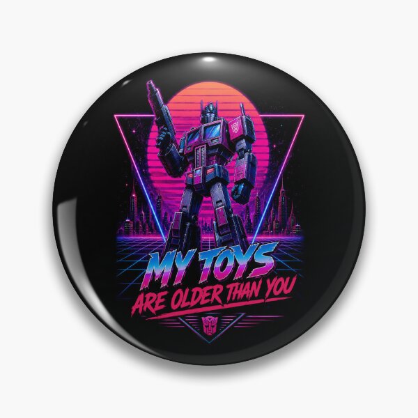 Item preview, My Toys Are Older Than You Retro Synthwave Vaporwave designed and sold by BeardWave.