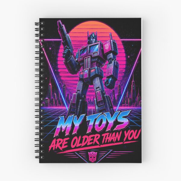 Item preview, My Toys Are Older Than You Retro Synthwave Vaporwave designed and sold by BeardWave.