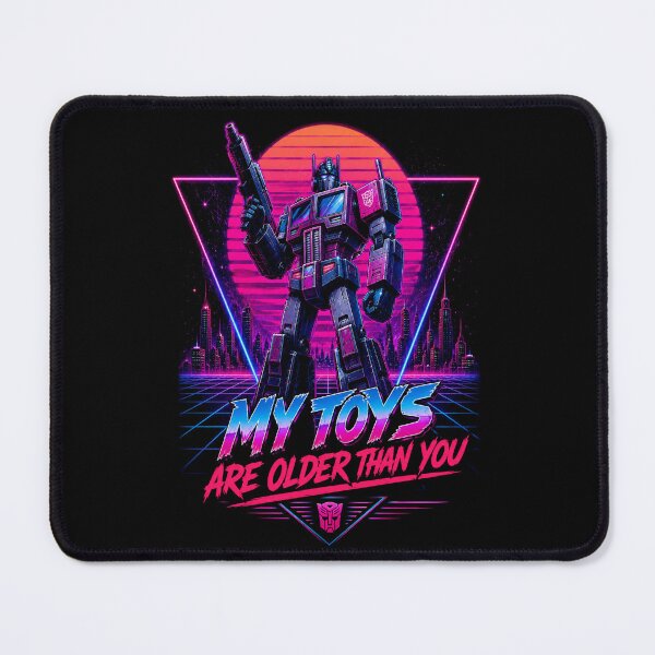 Item preview, My Toys Are Older Than You Retro Synthwave Vaporwave designed and sold by BeardWave.