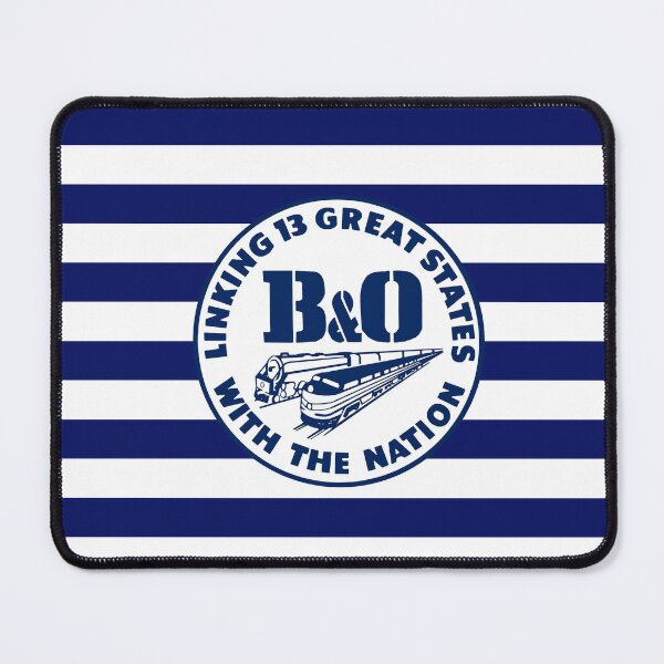 Item preview, B & O - 13 Great States Logo designed and sold by Trains-and-Rail.
