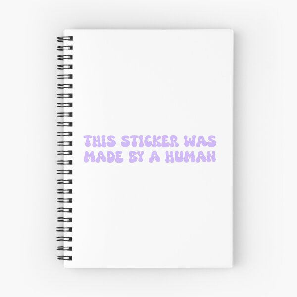 Item preview, This sticker was made by a human designed and sold by SlimyFish.