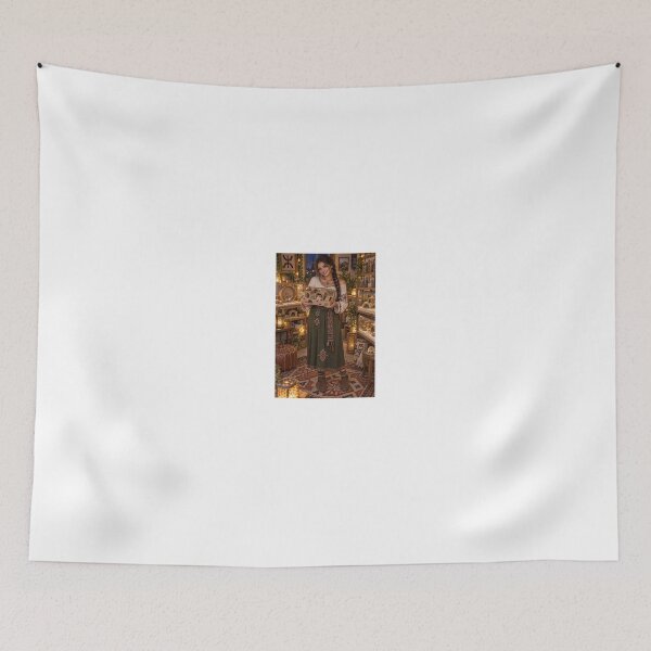 Item preview, Woman Holding Wooden Hamsters House designed and sold by CathryneDelamort.