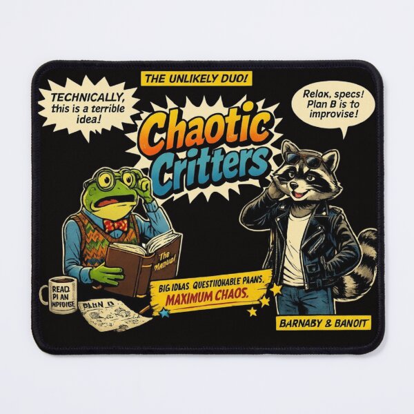 Item preview, Barnaby and Bandit: The Unlikely Duo Vintage Comic designed and sold by Chaotic Critters.