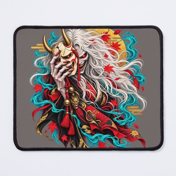 Item preview, Behind the Hannya Mask – Crimson Yokai Spirit designed and sold by Ghostwave Atelier.