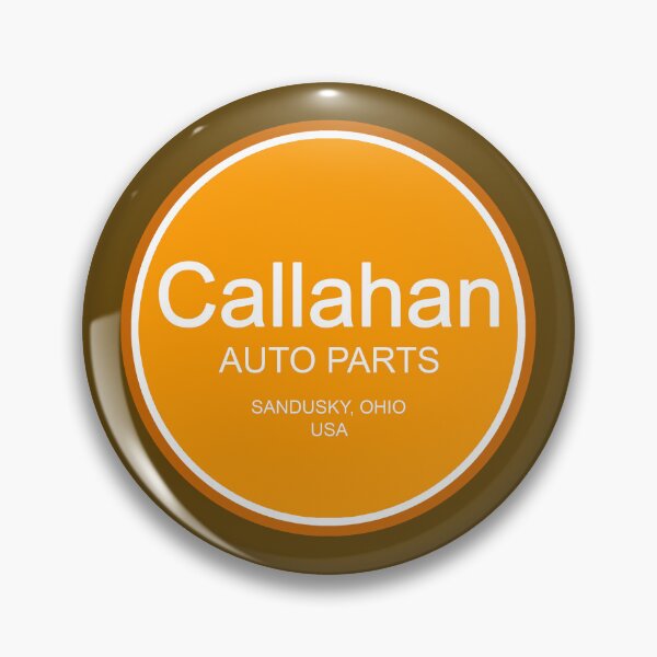 Item preview, Orange Callahan Button designed and sold by Normbot2000.