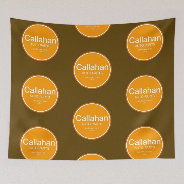 Item preview, Orange Callahan Button designed and sold by Normbot2000.
