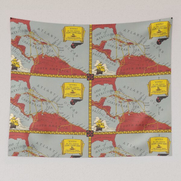 Item preview, THE FLYING CARIBBEAN ROUTES designed and sold by THE GOOD FIND.