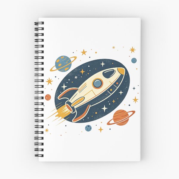 Item preview, exploratory rocket in space designed and sold by mixoubraw.