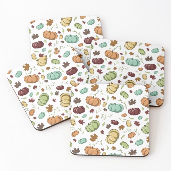Item preview, Colorful Fall Pumpkins designed and sold by FunHappyCute.