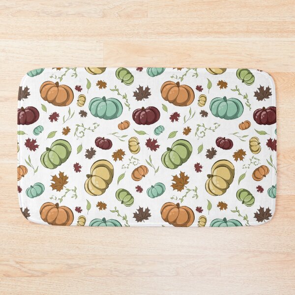 Item preview, Colorful Fall Pumpkins designed and sold by FunHappyCute.