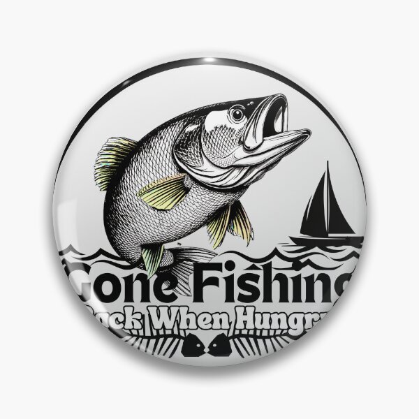 Item preview, Back When Hungry Largemouth Bass Fishing Graphic designed and sold by AXENT Designs.