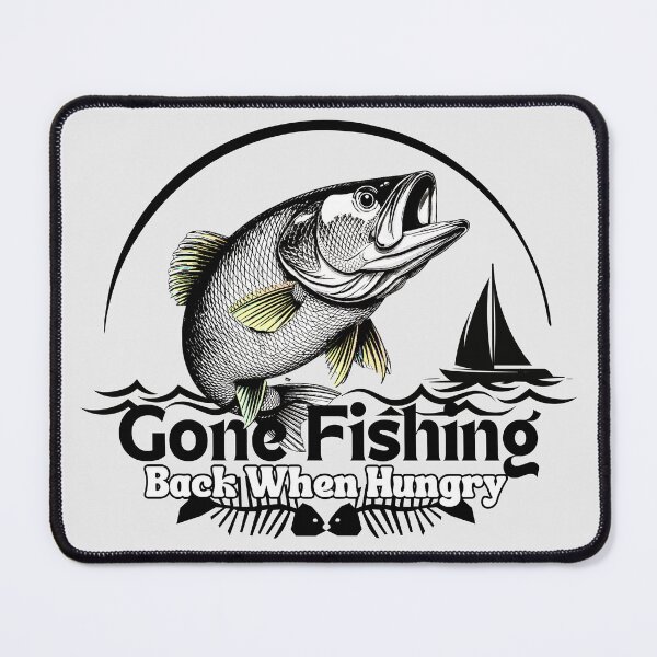 Item preview, Back When Hungry Largemouth Bass Fishing Graphic designed and sold by AXENT Designs.