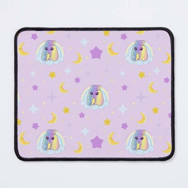 Item preview, Pastel Purple Rainbow Lightning Dreams Pattern designed and sold by Herzbaumatelier.