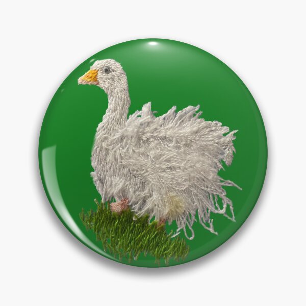 Item preview, Sabestopol goose hand-embroidered designed and sold by Alsa.handembroidery.