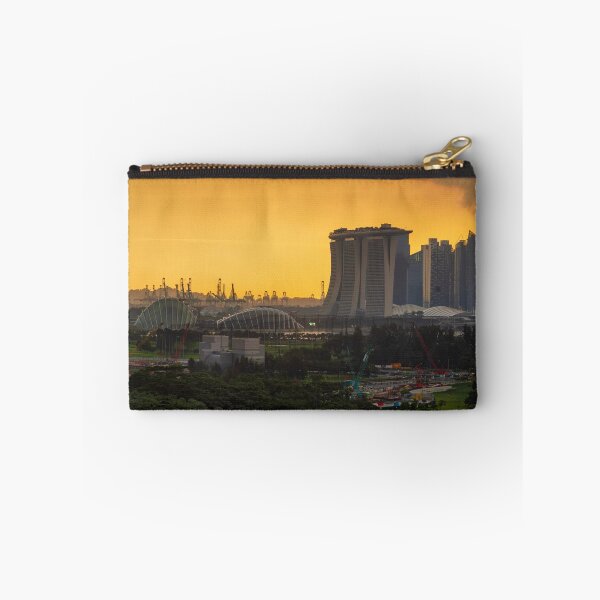 Item preview, Singapore Skyline at Dusk designed and sold by Kasia Design.