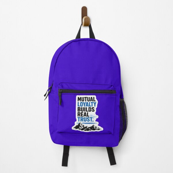Item preview, Mutual Loyalty Builds Real Trust Mountain Quote Sticker designed and sold by Scro-Ciob-Shop.
