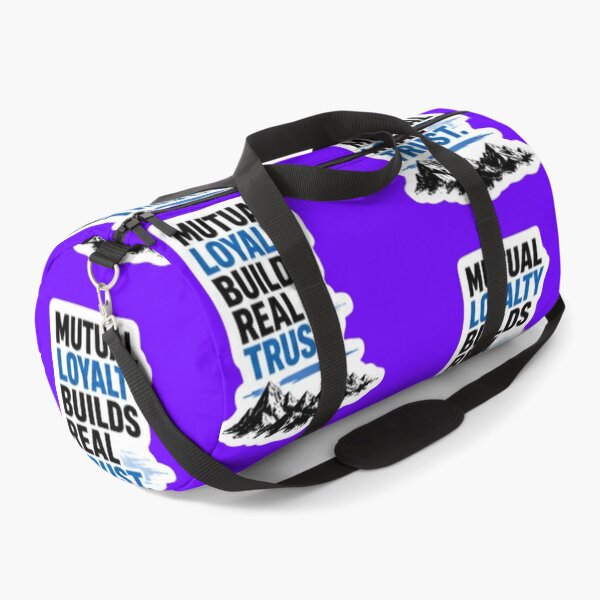 Item preview, Mutual Loyalty Builds Real Trust Mountain Quote Sticker designed and sold by Scro-Ciob-Shop.