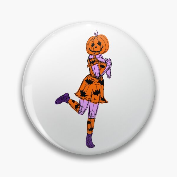 Item preview, Spooky Girl In Bat Dress with white background  designed and sold by missmann.