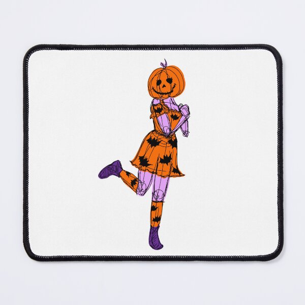 Item preview, Spooky Girl In Bat Dress with white background  designed and sold by missmann.
