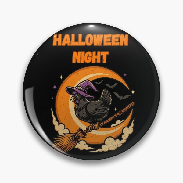Item preview, Halloween Chicken Night 5 designed and sold by FloraVulpes.