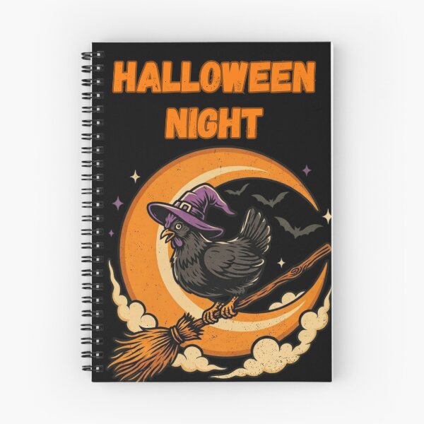 Item preview, Halloween Chicken Night 5 designed and sold by FloraVulpes.