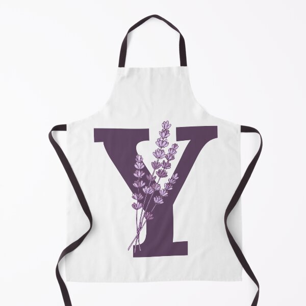 Item preview, Purple Letter Y With Lavender Flowers designed and sold by ITCHAWAWAA.