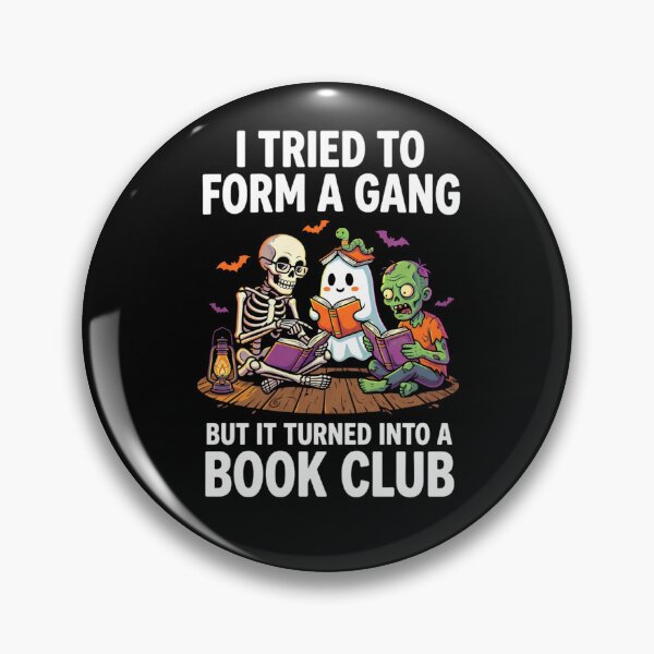 Item preview, I Tried to Form A Gang But It Turned Into A Book Club designed and sold by Mateusz Majcherek.