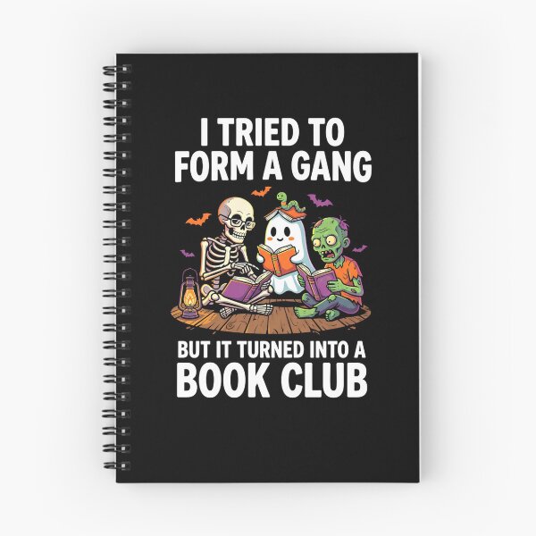 Item preview, I Tried to Form A Gang But It Turned Into A Book Club designed and sold by Mateusz Majcherek.