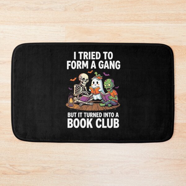 Item preview, I Tried to Form A Gang But It Turned Into A Book Club designed and sold by Mateusz Majcherek.
