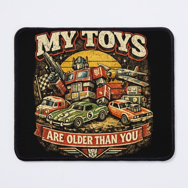 Item preview, My Toys Are Older Than You Vintage Distressed Retro designed and sold by BeardWave.