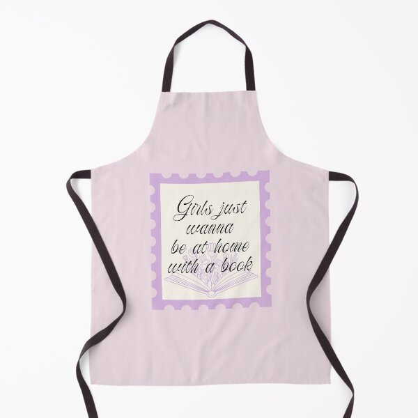 Item preview, Girls Just Wanna Be At Home With A Book designed and sold by girlyswantbooks.