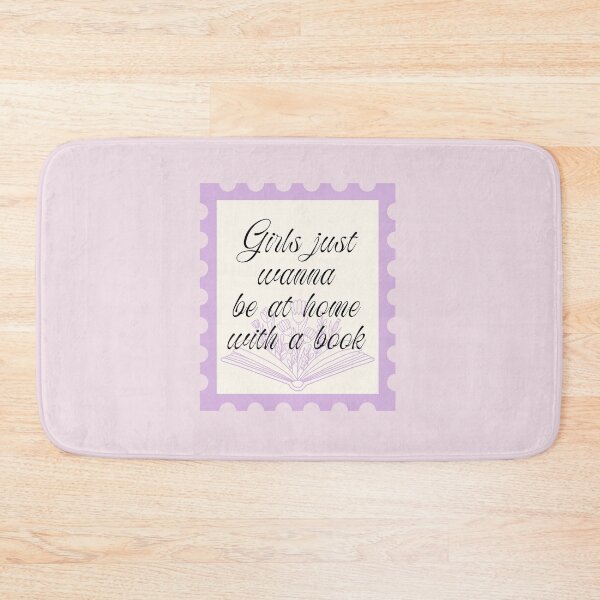 Item preview, Girls Just Wanna Be At Home With A Book designed and sold by girlyswantbooks.