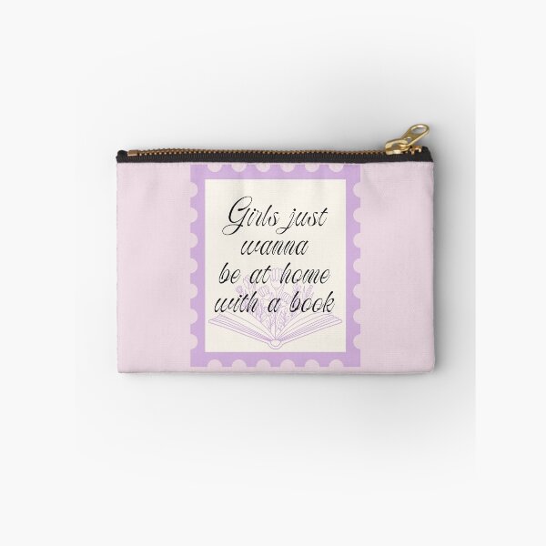 Item preview, Girls Just Wanna Be At Home With A Book designed and sold by girlyswantbooks.