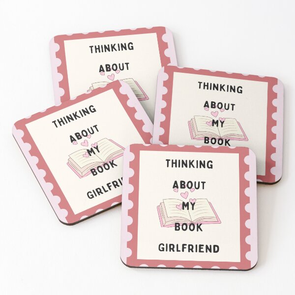 Item preview, Thinking About My Book Girlfriend designed and sold by girlyswantbooks.