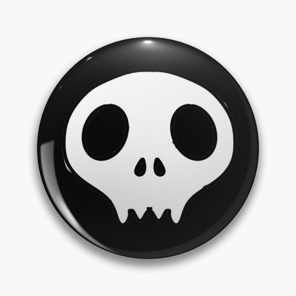 Item preview, Happy Skull designed and sold by AmongTheWillows.