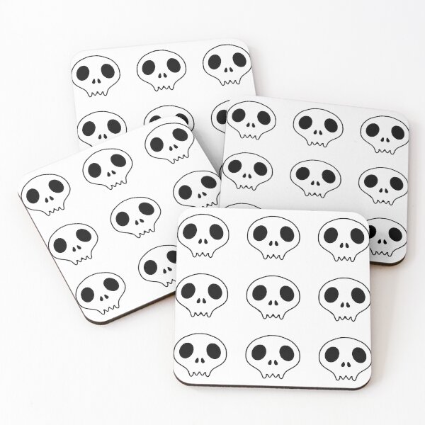 Item preview, Happy Skull designed and sold by AmongTheWillows.