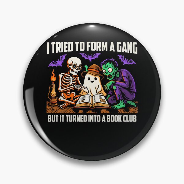 Item preview, I Tried to Form A Gang But It Turned Into A Book Club designed and sold by Mateusz Majcherek.
