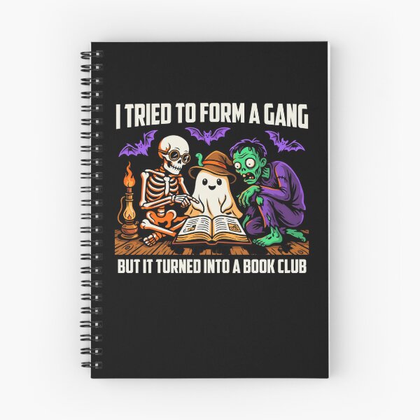 Item preview, I Tried to Form A Gang But It Turned Into A Book Club designed and sold by Mateusz Majcherek.