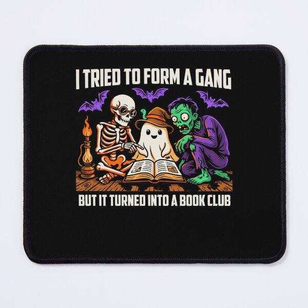 Item preview, I Tried to Form A Gang But It Turned Into A Book Club designed and sold by Mateusz Majcherek.