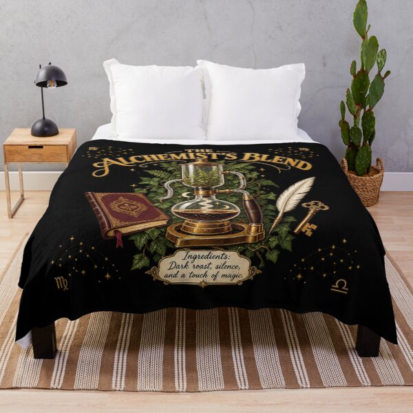 Item preview, Brewing Solitude | Dark Academia Coffee Plant Alchemy | Mystical Vintage Aesthetic T-Shirt designed and sold by Final Chance Designs⭐️⭐️⭐️⭐️⭐️.
