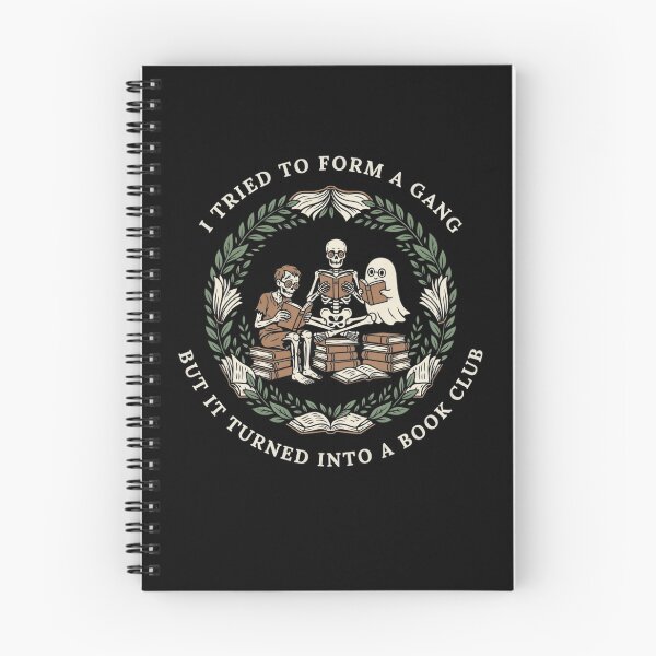 Item preview, I Tried to Form A Gang But It Turned Into A Book Club designed and sold by Mateusz Majcherek.