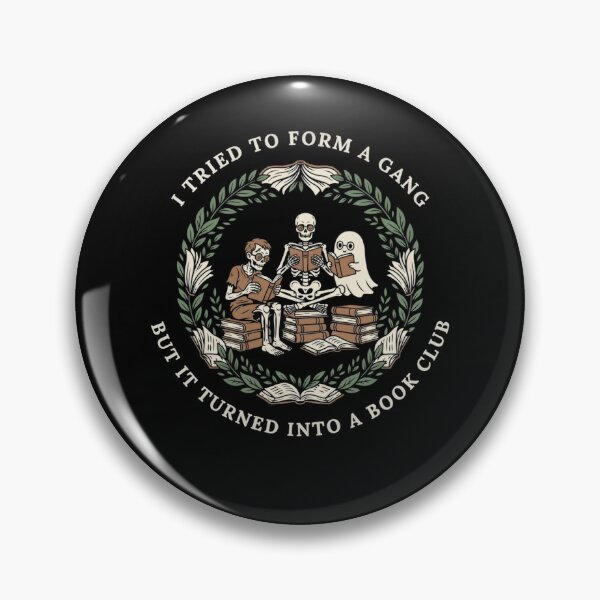 Item preview, I Tried to Form A Gang But It Turned Into A Book Club designed and sold by Mateusz Majcherek.