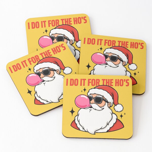 Item preview, SANTA - I DO IT FOR THE HO'S designed and sold by 123ks.
