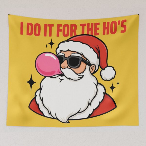 Item preview, SANTA - I DO IT FOR THE HO'S designed and sold by 123ks.