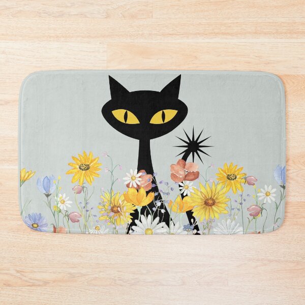 Item preview, Artistic Cat in garden - a garden treasure designed and sold by 247DesignStudio.